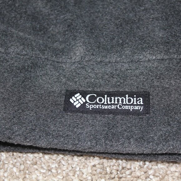 Columbia Gray Fleece Winter Beanie Hat Mens Womens Unisex Size L/XL Large NWT - Picture 2 of 3